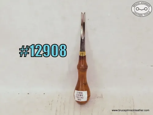 SOLD - 12908 – CS Osborne #4 fine edger – $60.00.