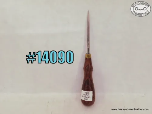 SOLD - 14090 – Barry King marking awl, bit measures 3 inches – $30.00.