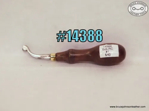 SOLD - 14388 – Gomph #1 large round creaser – $40.00.