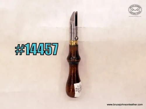 SOLD - 14457 – Rampart 3-32 inch adjustable depth U gouge – $30.00.