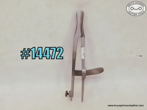 SOLD - 14472 – CS Osborne compass stitch groover with your choice of tip size – $120.00.
