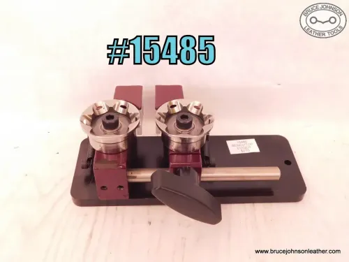 SOLD - 15485A – New benchtop edger with chipped paint, #2 blades – $270.00