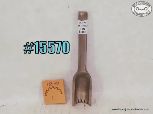 SOLD - 15570 – pinking punch, 1 inch – $100.00.