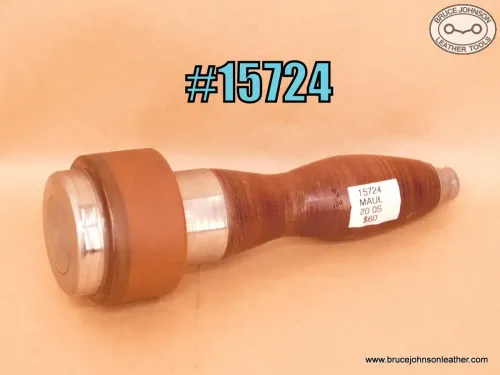 SOLD - 15724 – unmarked really nice 20 ounce maul - $60.00.