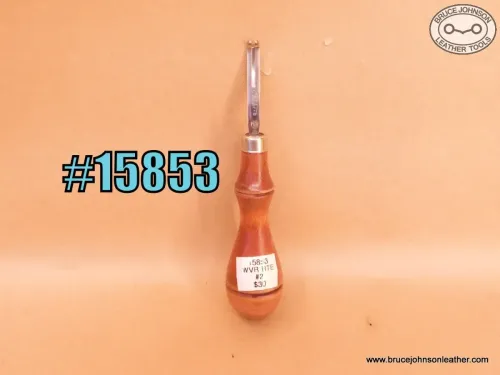 SOLD - 15853 – Weaver #2 bent toe edger, 1-16 inch of cut – $30.00