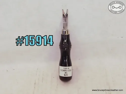 SOLD - 15914 – Unmarked common edger #5 – $20.00.