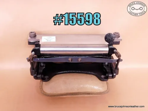SOLD - 15998 – refurbished CS Osborne #86 6 inch leather splitter – $400.00.