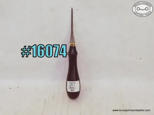 SOLD - 16074 – Gomph small free hand stitch groover – $80.00.