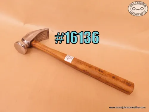 SOLD – 16136 – Montgomery Ward cobbler hammer, 16 ounce – $40.00