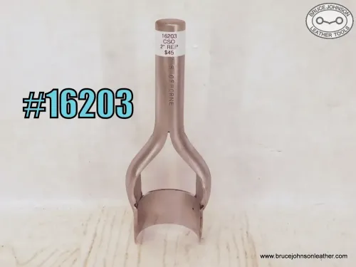 SOLD - 16203 – CS Osborne 2 inch round end punch – $45.00.