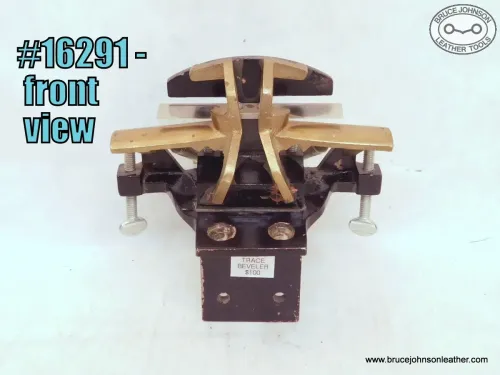 SOLD - 16291 – trace beveler, good for saddle strings or making crowned strap fillers – $100.00