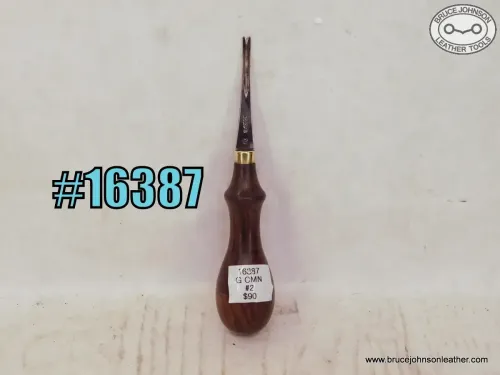 SOLD - 16387 – Gomph #2 common edger or fine edger – $90.00.