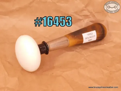 SOLD – 16453 – white doorknob bouncer – $40.00.