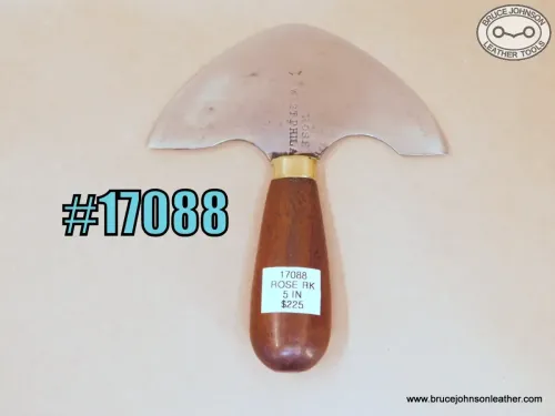 SOLD – 17008 – Rose round knife, 5 inches wide – $225.00.webp