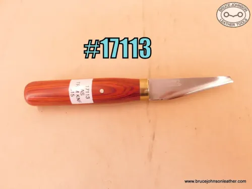 SOLD – 17113 – Al Stohlman trim knife – $15.00.