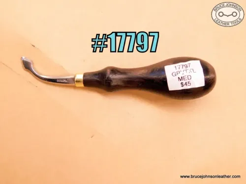 SOLD – 17797 – Gomph medium beveled tickler – $45.00.