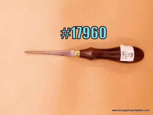 SOLD – 17960 – Gomph large freehand stitch groover – $80.00.