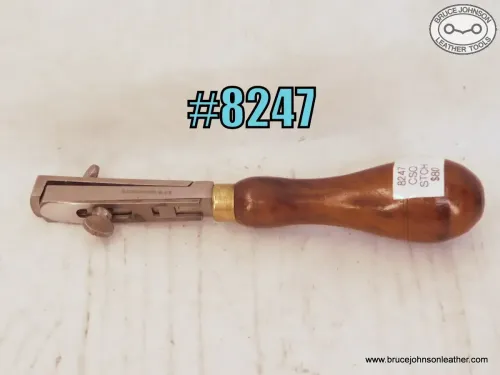 SOLD – 8247 – CS Osborne straight channeler– $80.00.