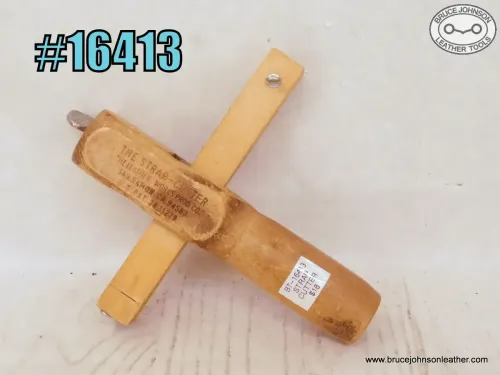 SOLD - BT-16413 – original strap cutter with 5 single edge razor blades – $18.00.
