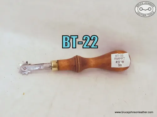 SOLD - BT-22 – Rampart #5 pricking wheel – $8.00