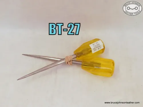 SOLD - BT-27 – CS Osborne #3 scratch awl – pair – $10.00.