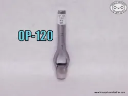 SOLD – OP-120 – CS Osborne #16 oval punch – $35.00.