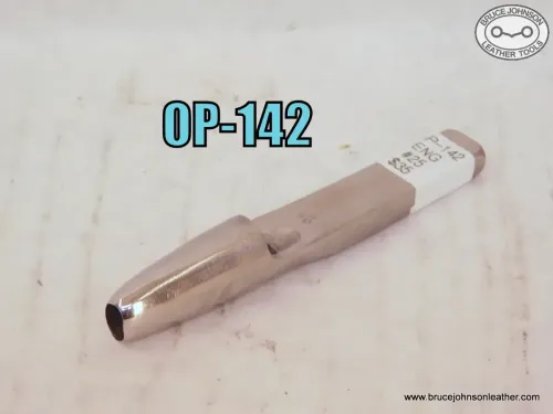 SOLD - OP-142 – England marked #25 oval punch, 11-32 X 1-4 inch – $35.00