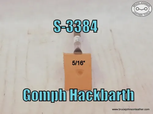 SOLD - S-3384 – Gomph Hackbarth triangular lined beveler – $40.00.