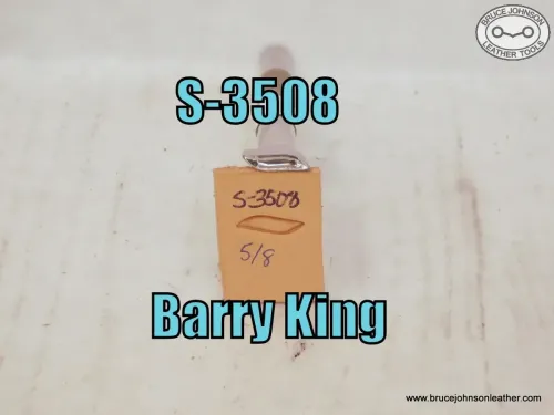 SOLD - S-3508 – Barry King 5-8 inch rope stamp – $40.00.