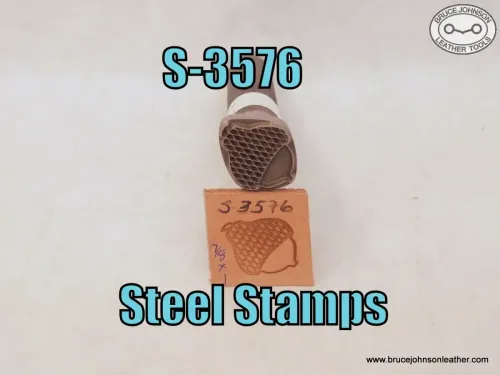 SOLD - S-3576 – Steel Stamps acorn stamp – $80.00.