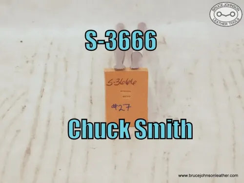 SOLD - S-3666 – Chuck Smith #27 bar grounder set – $90.00.