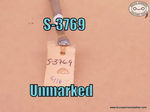 SOLD – S-3769 – Unmarked border stamp, 5-16 inch – $60.00.