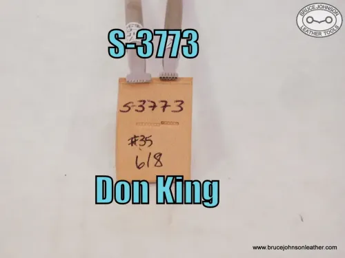 SOLD – S-3773 – Don King bar grounder set, size #35 – 6 and 8 seed – set price $300.00