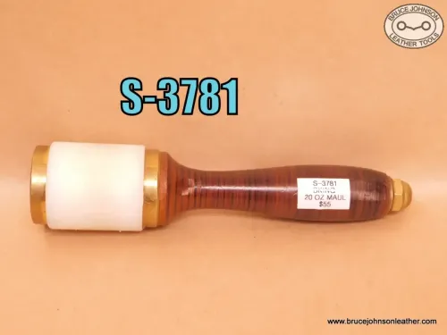 SOLD - S-3781 – Barry King 20 ounce maul – $55.00.