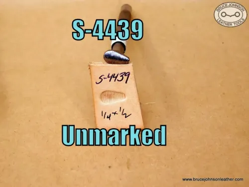 SOLD – S-4439 – unmarked horizontal line shader, 1-4 X 1-2 inch – $20.00.