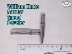 William Klutts narrow speed beveler for swivel knife – $25.00 – several in stock