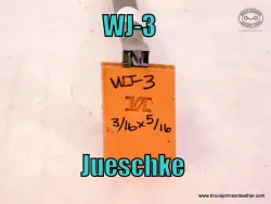 WJ-3 – Jueschke diagonal line center basket stamp, 3-16 X 5-16 inch – $55.00.