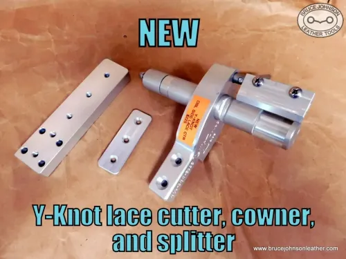 YKDS – New Y-Knot lace cutter, crowner, splitter combination lace tool with mounting bracket – $225.00 - in stock.