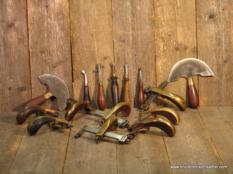 Vintage Leather Tools for Sale - Bruce Johnson Leather