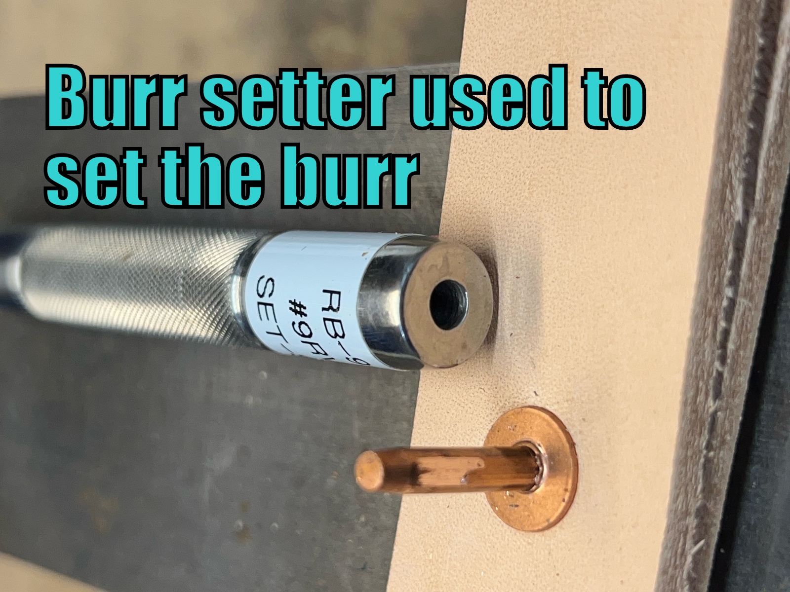 Copper Rivet Kit - Copper Rivet Setter and Rivets – TheCopperBuckle