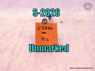 S-2826 – unmarked checkered beveler, 3-16 inch wide – $20.00