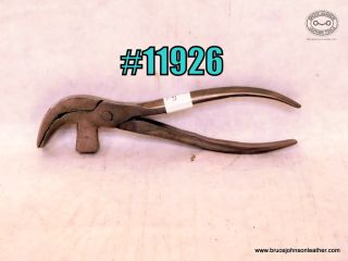 11926 – Wynn #1 lasting pliers, 1/2 inch wide – $45.00.