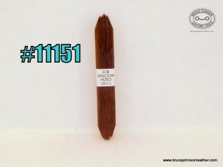 11151 – CS Osborne Harrison marked single line wooden creaser, four sizes of crease – $15.00.