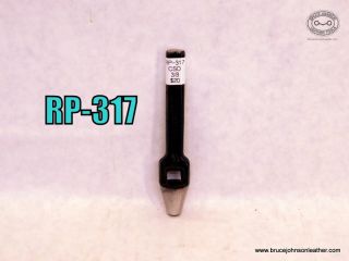RP-317 – CS Osborne 3/8 inch arch round punch – $20.00