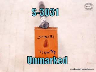 S-3031 – unmarked vertical line shader, 1-4X 3-8 inch – $20.00