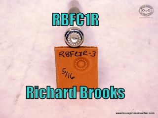 RBFC1R-3 – Richard Brooks rope border flower center, 5-16 inch – $31.00