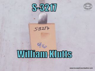 S-3217 – William Klutts angle lined low angle beveler, 5-16 inch wide – $35.00
