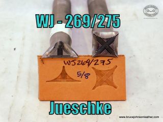 WJ-269/275 - Wayne Jueschke 5/8 inch geometric block stamp set - set price - $280.00