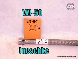 WJ-50 – Jueschke 3-8 inch geometric stamp – $75.00