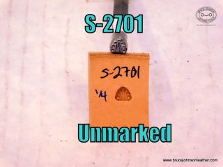 S-2701 – unmarked border stamp, seven seed – 1-4 inch base – $65.00